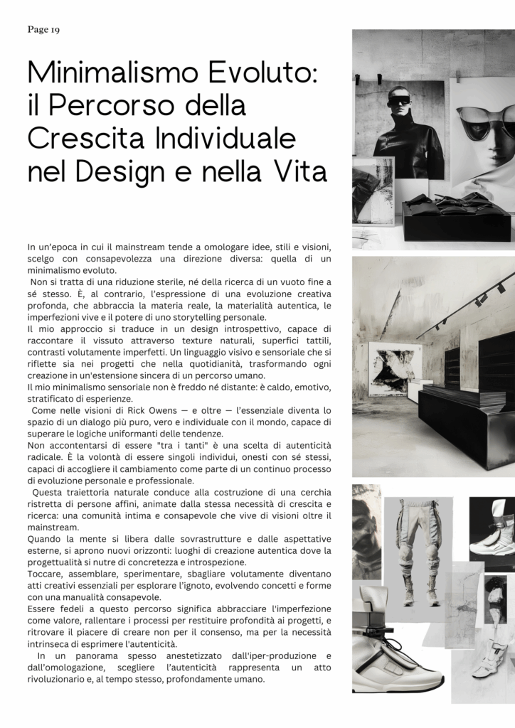 Minimalismo Evoluto: il Percorso della Crescita Individuale nel Design e nella Vita